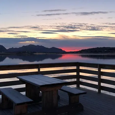 Rorbu Skreda Villa Leknes Buitenkant foto